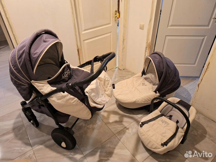 Коляска zippy tutis 3 в 1