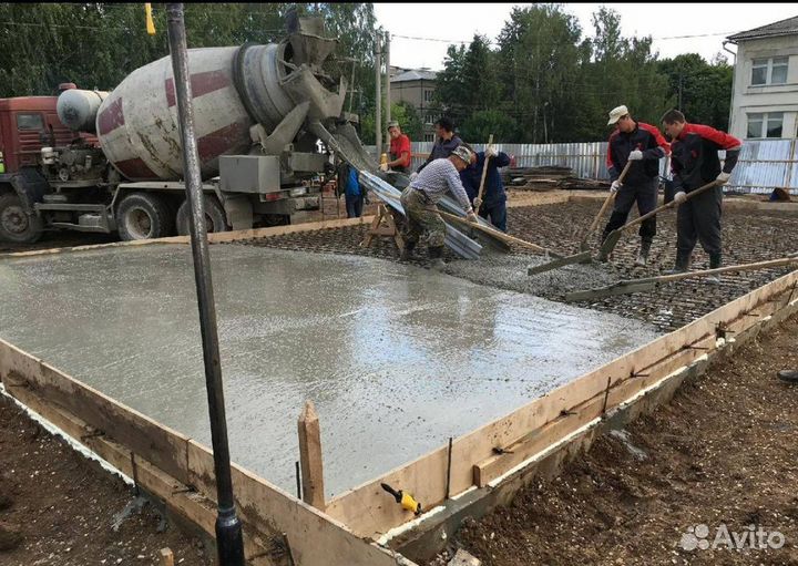 Бетон, раствор