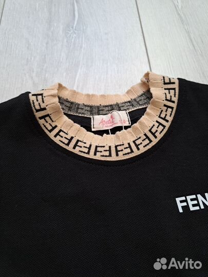 Новое платье в стиле Fendi для девочки