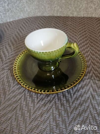 Чашка с блюдцем(4 шт) и сахарница