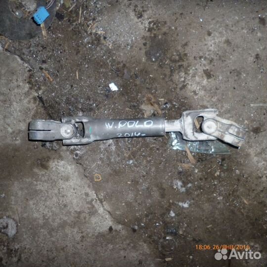 Кардан рулевой промежуточный Фольксваген Поло
