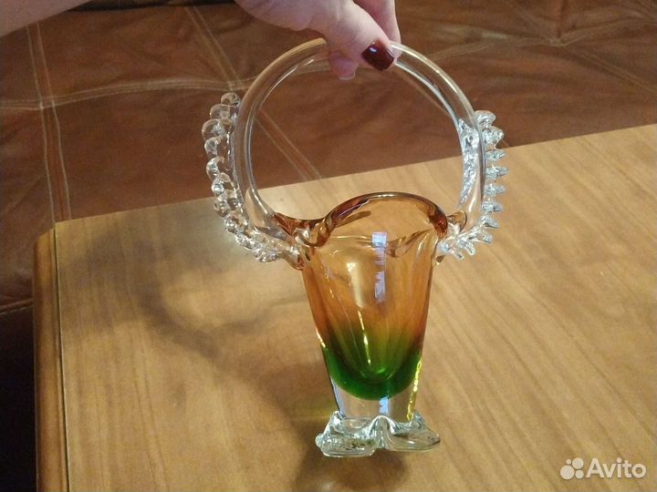 Корзина хрусталь (стекло)