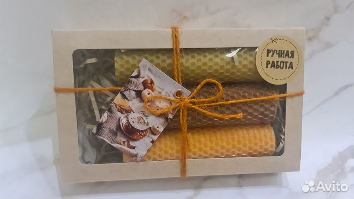 Осенние наборы вощинных свечей