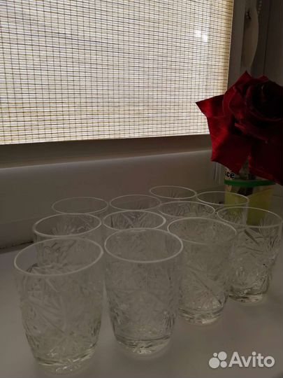 Хрустальные рюмки СССР