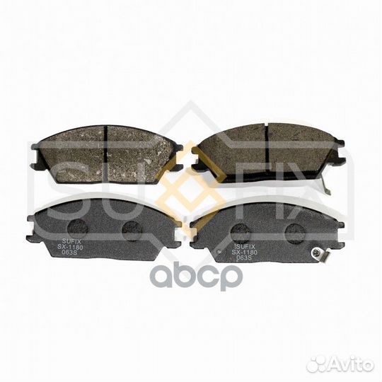 Колодки тормозные дисковые перед прав/лев H