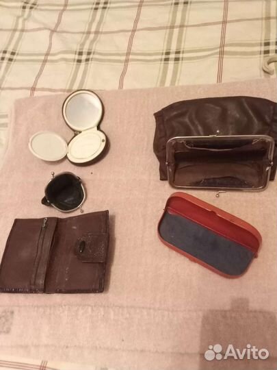 Косметичка, кошелёк, пудреница