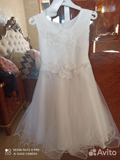 Праздничное Платье для девочки рост 110-122
