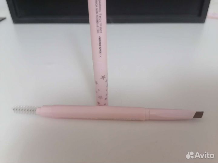 Карандаши с щеточкой для бровей Unicorn glow