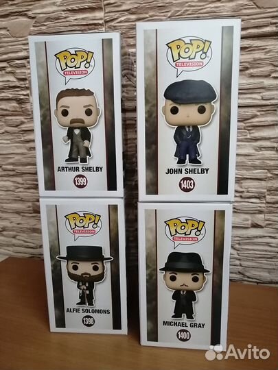 Funko pop Peaky Blinders 4шт