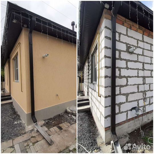 Фасад:утепление,короед,камешковая,мазайка