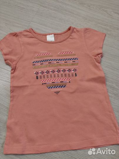 Футболки 3 шт на рост 98/104, лонгслив на рост 98