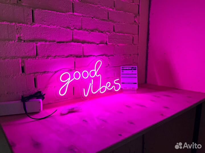 Вывески из неона