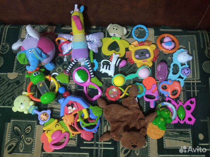 Игрушки/погремушки/грызунки