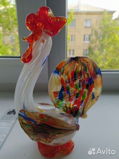 Петух стекло СССР