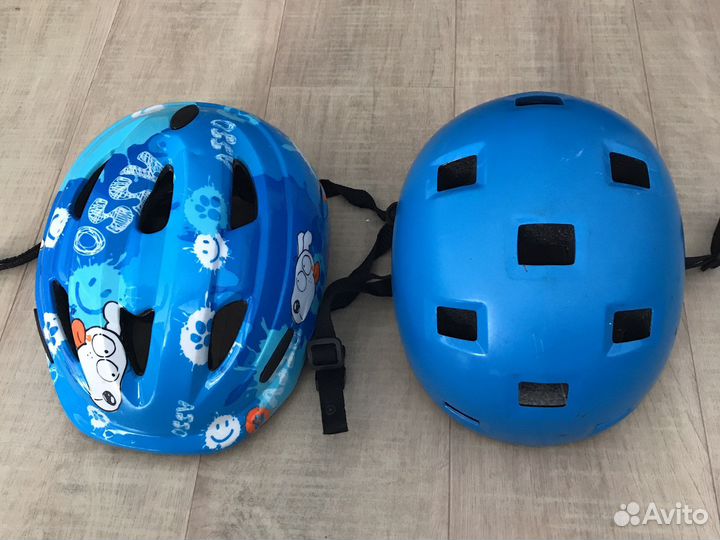 Шлемы велосипедные детский и защита