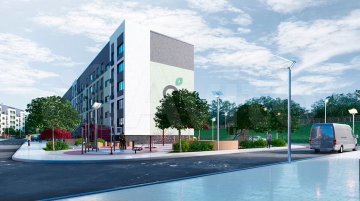 2-к. квартира, 57,5 м², 2/5 эт.