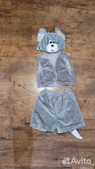 Новогодний костюм волка и зайца