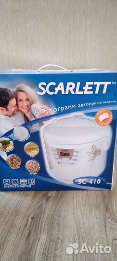 Мультиварка новая Скарлетт