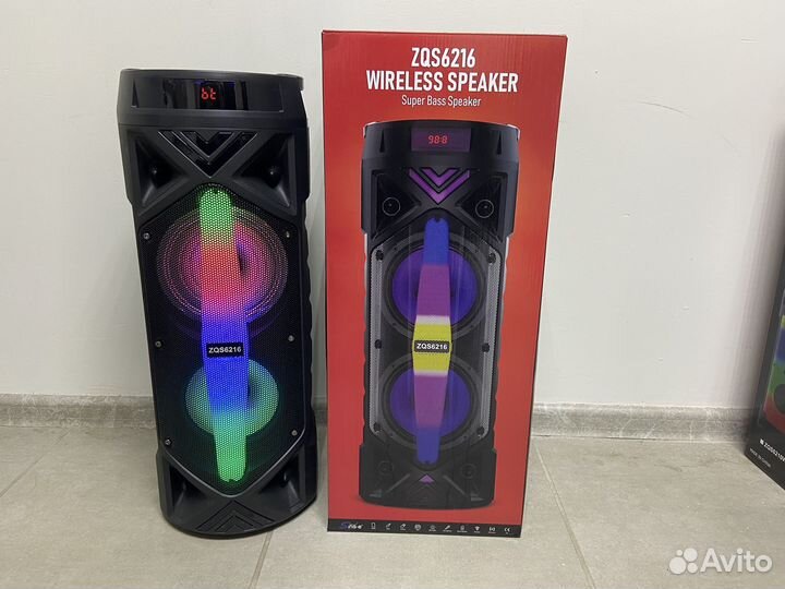 Портативная колонка 60 ватт