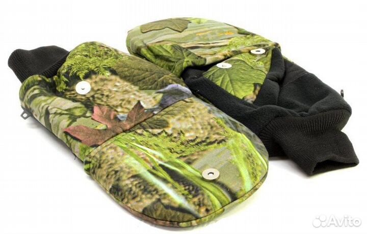 Перчатки зимние Мембрана откидные пальцы на магнит