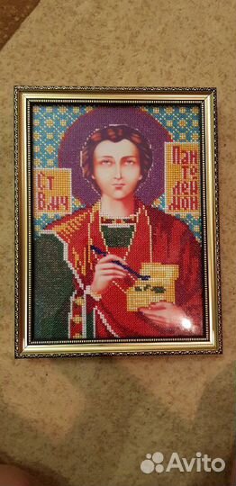 Икона бисером 