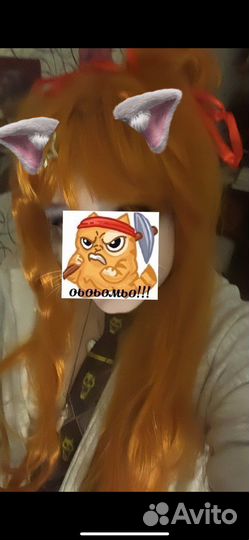 Парик аска евангелион