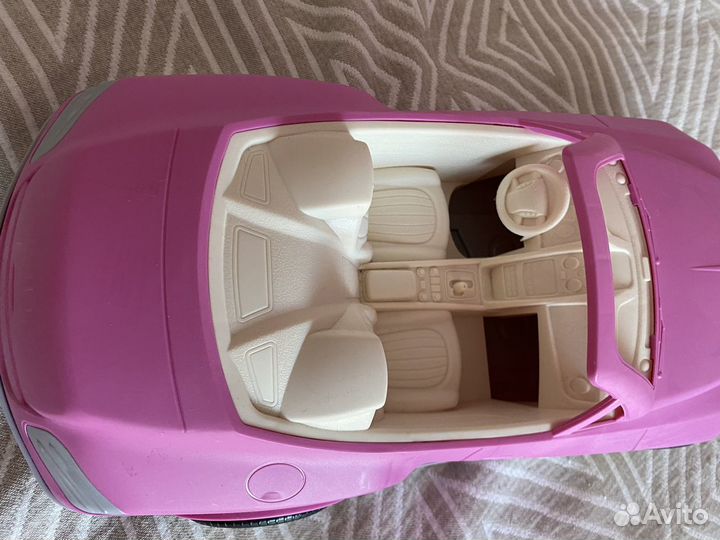 Детский автомобиль розовый