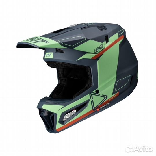 Мотошлем Leatt Moto 3.5 Helmet Kit (Matcha, XL, 2