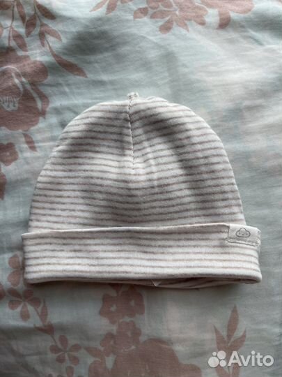 Шапочки для новорожденных 0-6 м