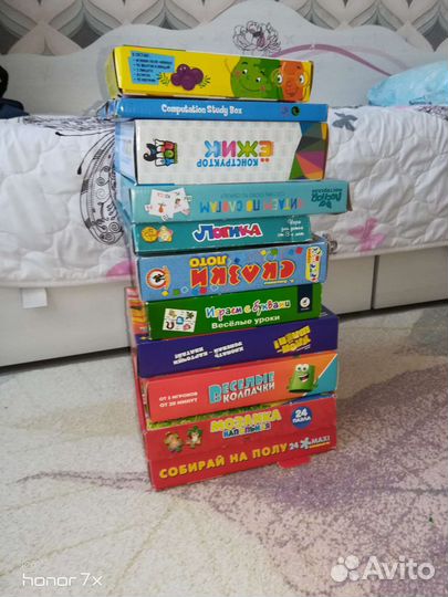 Настольные развивающие игры для 3 - 5лет