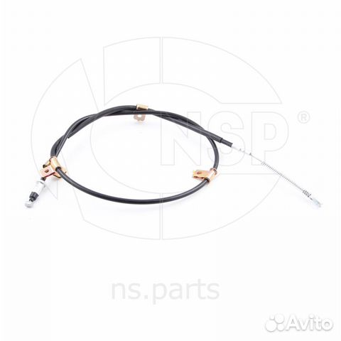 Трос стояночного тормоза L chevrolet Lanos NSP