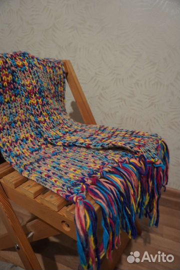 Шарф разноцветный