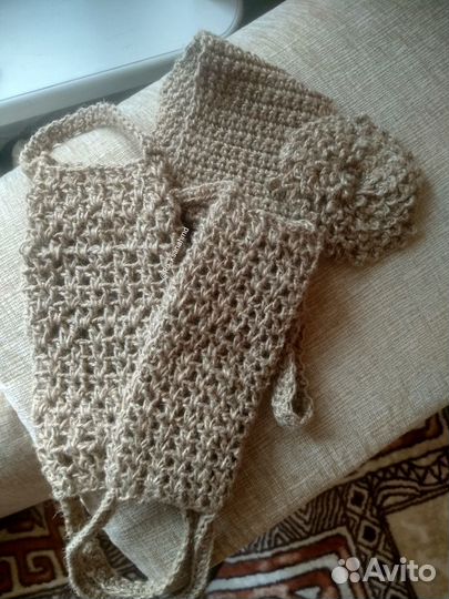 Мочалки из джута