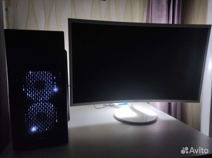 Игровой компьютер с монитором бу