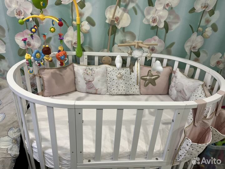 Бортики в кроватку