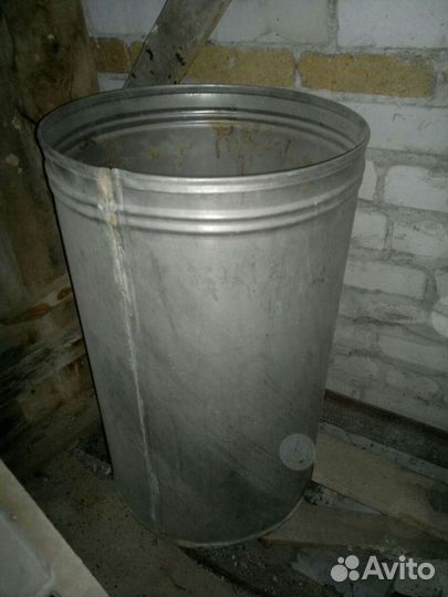 Бочки из нержавейки.диамтр46смвысота74см толщ 1мм