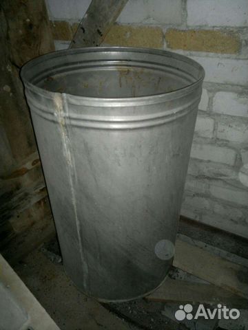 Бочки из нержавейки.диамтр46смвысота74см толщ 1мм