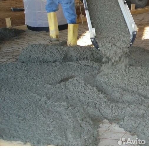 Бетон м300 B22.5W6F150П4 на известняковом щебне