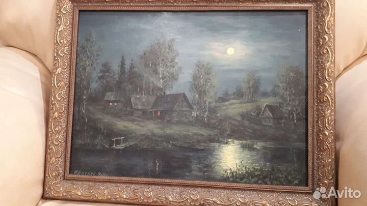 Картина маслом пейзаж