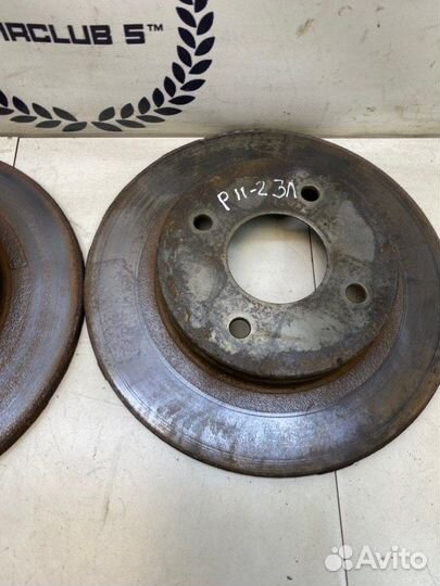 Комплект задних тормозных дисков Nissan Primera