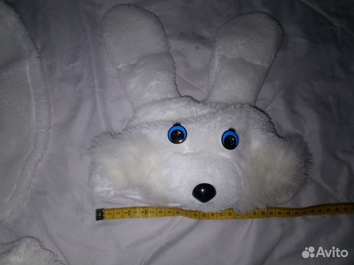 Костюм для девочки зайчик примерно от 2 лет