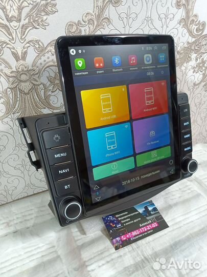 Магнитола Toyota RAV4 android Tesla новая