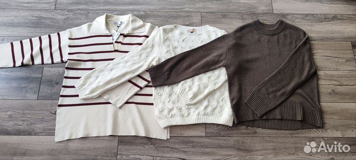 Свитера новые lime/zara/gepur