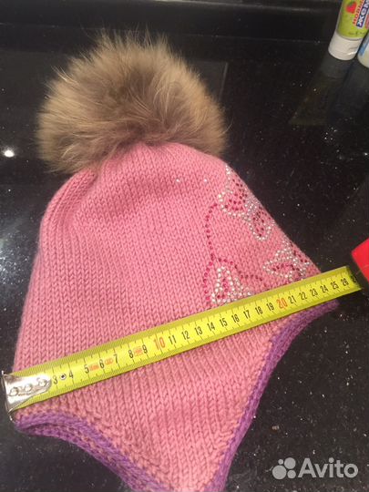 Зимняя Шапочка с пумпоном Р.54-56