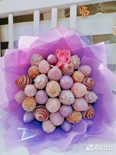 Клубничные букеты