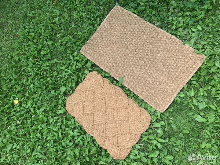 Коврик Икеа придверный натуральный