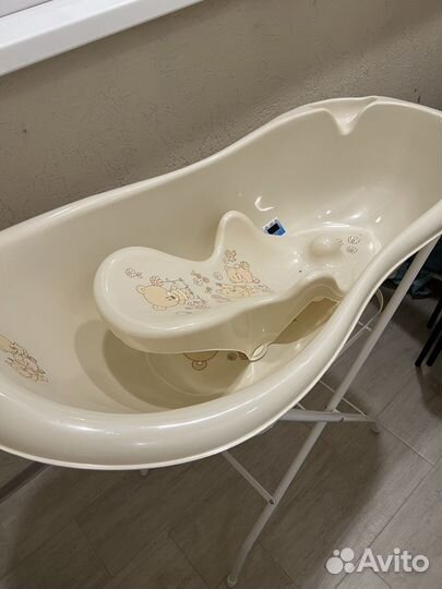 Ванночка для купания с горкой