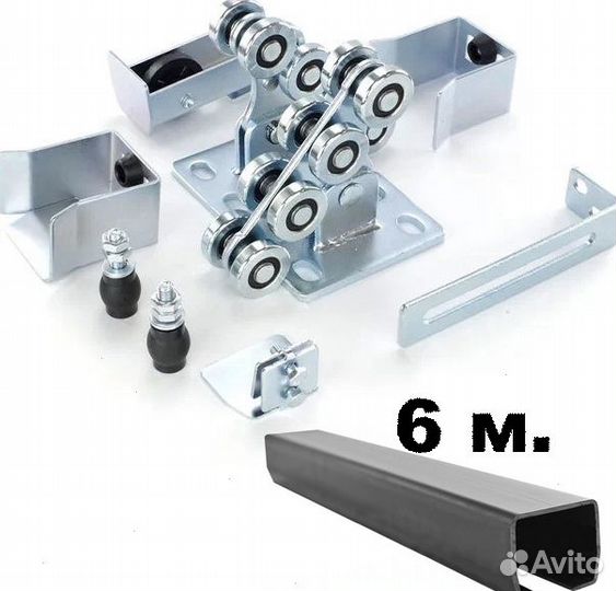 Откатные ворота своими руками