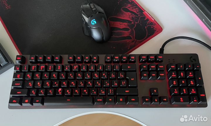 Игровая клавиатура logitech g413 carbon