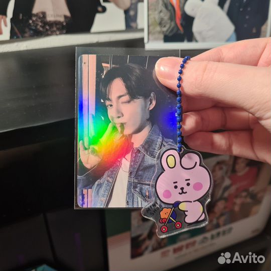 Jungkook bts брелок и карта